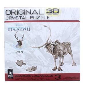 Disney Bepuzzled 3d Crystal Puzzle Frozen II - Sven The Reindeer 72 Pcs C17